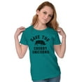 thumbnail image 1 of Save The Chubby Unicorns Fantasy Women's T Shirt Ladies Tee Brisco Brands S, 1 of 6