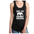 thumbnail image 1 of Save The Chubby Unicorns Racerback Tank, 1 of 2