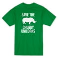 thumbnail image 1 of Save The Chubby Unicorns Rhino Men's T-shirt, 1 of 2