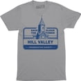 thumbnail image 1 of Save The Clock Tower Hill Valley Preservation Society Slogan Gift Men's T-Shirt, 1 of 4