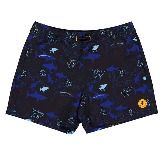 Save The Duck Boys Printed Swim Trunks, Size 12Y