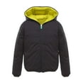 thumbnail image 1 of Save The Duck Kids Black Double-Face Down Jacket, Size 2Y, 1 of 1