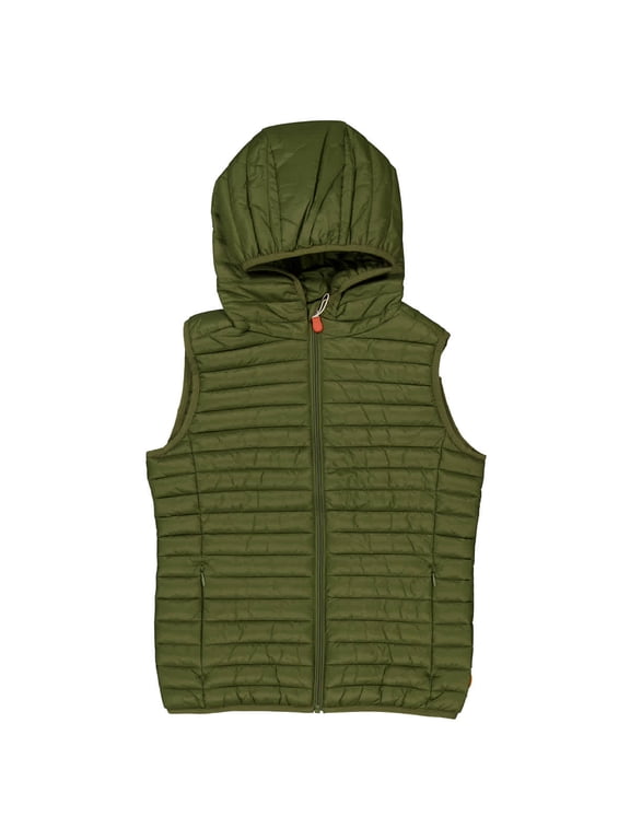 Kids Giga Cupid Hooded Puffer Vest, Size 10Y