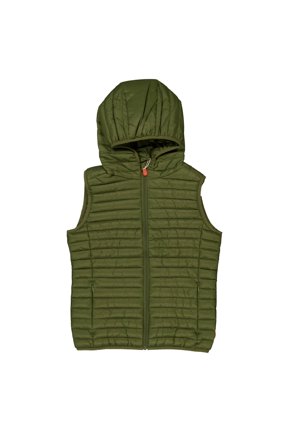 Kids Giga Cupid Hooded Puffer Vest, Size 8Y