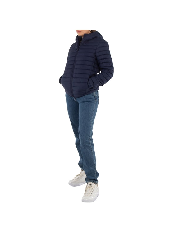 Men's Navy Blue Luke P-EM Quilted Down Jacket, Size Medium