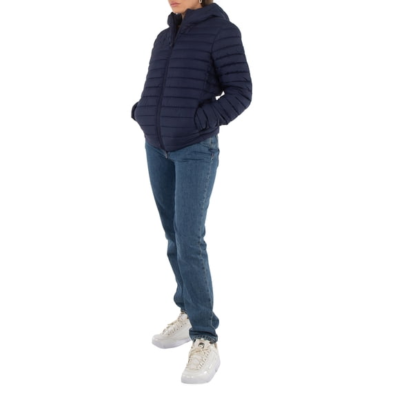 Save The Duck Men's Navy Blue Luke P-EM Quilted Down Jacket, Size Medium