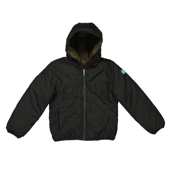 Save The Duck Reci Reversible Hooded Jacket, Size 6Y