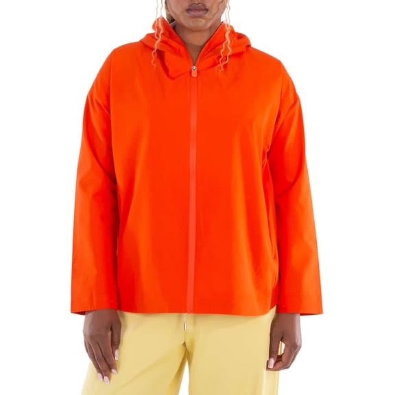 Save The Duck Traffic Red Dawa Hood Windbreaker Jacket, Brand Size 0 (X-Small)