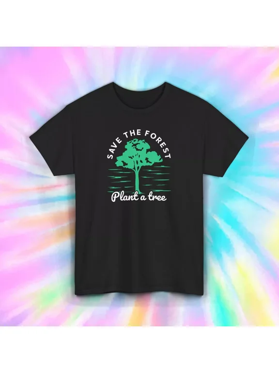 Save The Forest Plant A Tree T-Shirt Nature Conservation Gift