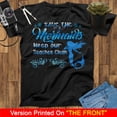 thumbnail image 1 of Save The Mermaids Keep Our Beaches Clean For Travelling Gifts Tee Shirt Mermaid T-Shirt, Little Mermaid Shirt, Birthday Mermaid Lovers Shirt, 1 of 2