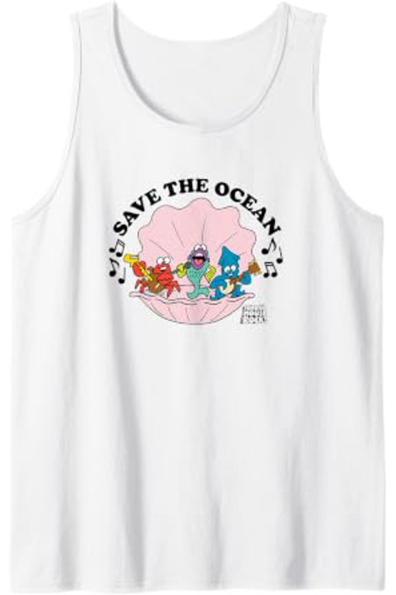 Save The Ocean Band Tank Top Size S-3XL