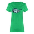 thumbnail image 1 of Save The Ocean Quote Shaped T-Shirt Women -Image by Shutterstock, Female Small, 1 of 2