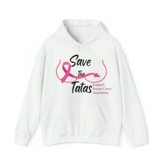 Save The Tatas Hoodie Sweatshirt for Breast Cancer Awareness