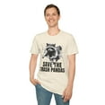 thumbnail image 1 of Save The Trash Pandas, Gildan Unisex Softstyle T-Shirt, Graphic Tee, S-3XL, 1 of 5
