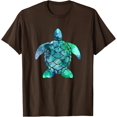 thumbnail image 1 of Save The Turtles Sea Turtle Gifts Ocean Animals Sea Turtle Unisex T-Shirt for Men Women Kids Toddler,Dark Chocolate Color,Size YS, 1 of 5