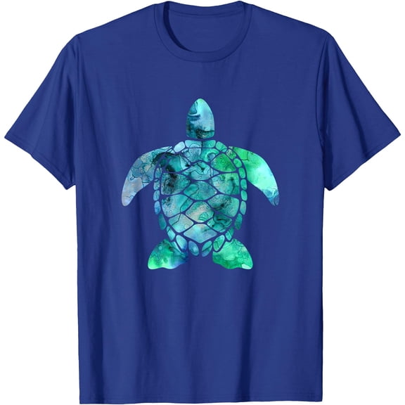 Save The Turtles Sea Turtle Gifts Ocean Animals Sea Turtle Unisex T-Shirt for Men Women Kids Toddler,Royal Blue Color,Size M