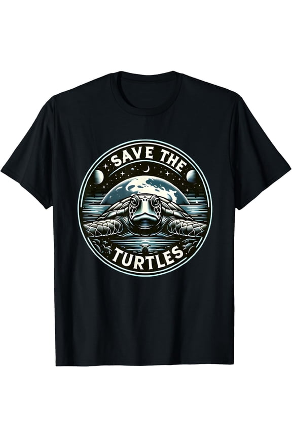 Save The Turtles Sea Turtles Animal Rights Sea Turtle Animal Lover T-Shirt