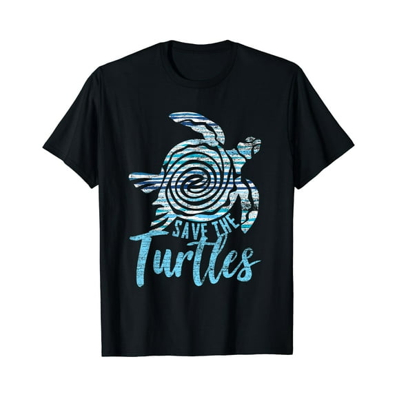 Save The Turtles T-Shirt Vintage Earth Day Gift for you - Men & Women Unisex T-shirt