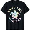 thumbnail image 1 of Save The Turtles Tie Dye Unisex T-Shirt for Men Women Kids Toddler, 1 of 5
