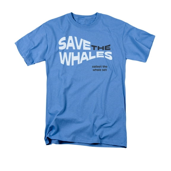 Save The Whales Collect The Whole Set Funny Saying Adult T-Shirt
