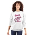 thumbnail image 1 of Save Them All Breast Cancer Awareness Women Plus Size Crewneck Sweatshirt Brisco Brands 2X, 1 of 5