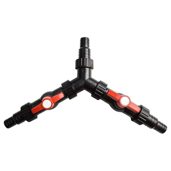 Save Time and Effort with Easy Assembly Pond Pump Connector Y Water Distributor