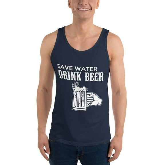 Save Water Drink Beer Tank Top
