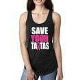 thumbnail image 1 of Save Your Awareness Ladies Racerback Tank Top, Black, Small, 1 of 3
