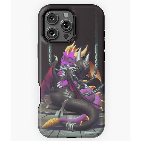 Save Your Tears Dragon Sad Fantasy Phone Case for iPhone 16 15 14 13 12 11 Pro Max