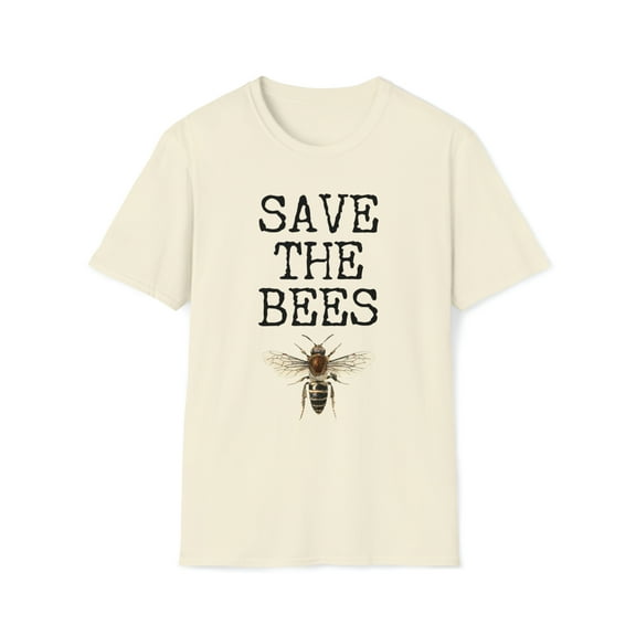 Save the Bees Gifts, Gildan Unisex Softstyle T-Shirt, Graphic Tee, S-3XL