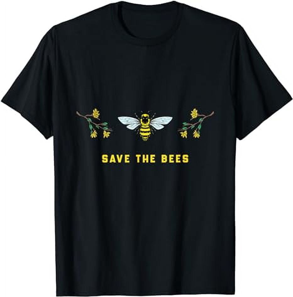 Save the Bees Honey Bee Plants Save Earth TShirt