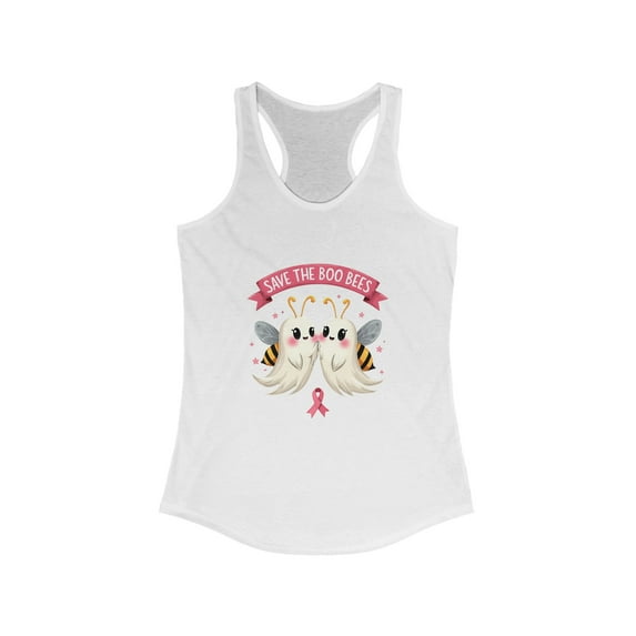 Save the Boo Bees Cancer Breast Awareness Racerback Tank
