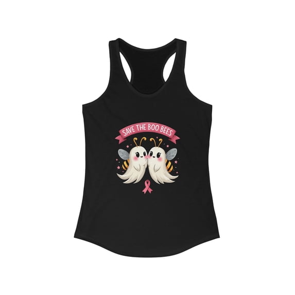 Save the Boo Bees Cancer Breast Awareness Racerback Tank