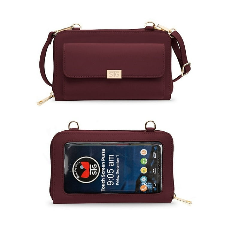 Save the Girls CA 1010RB Captiva Crossbody Purse Royal Berry Walmart