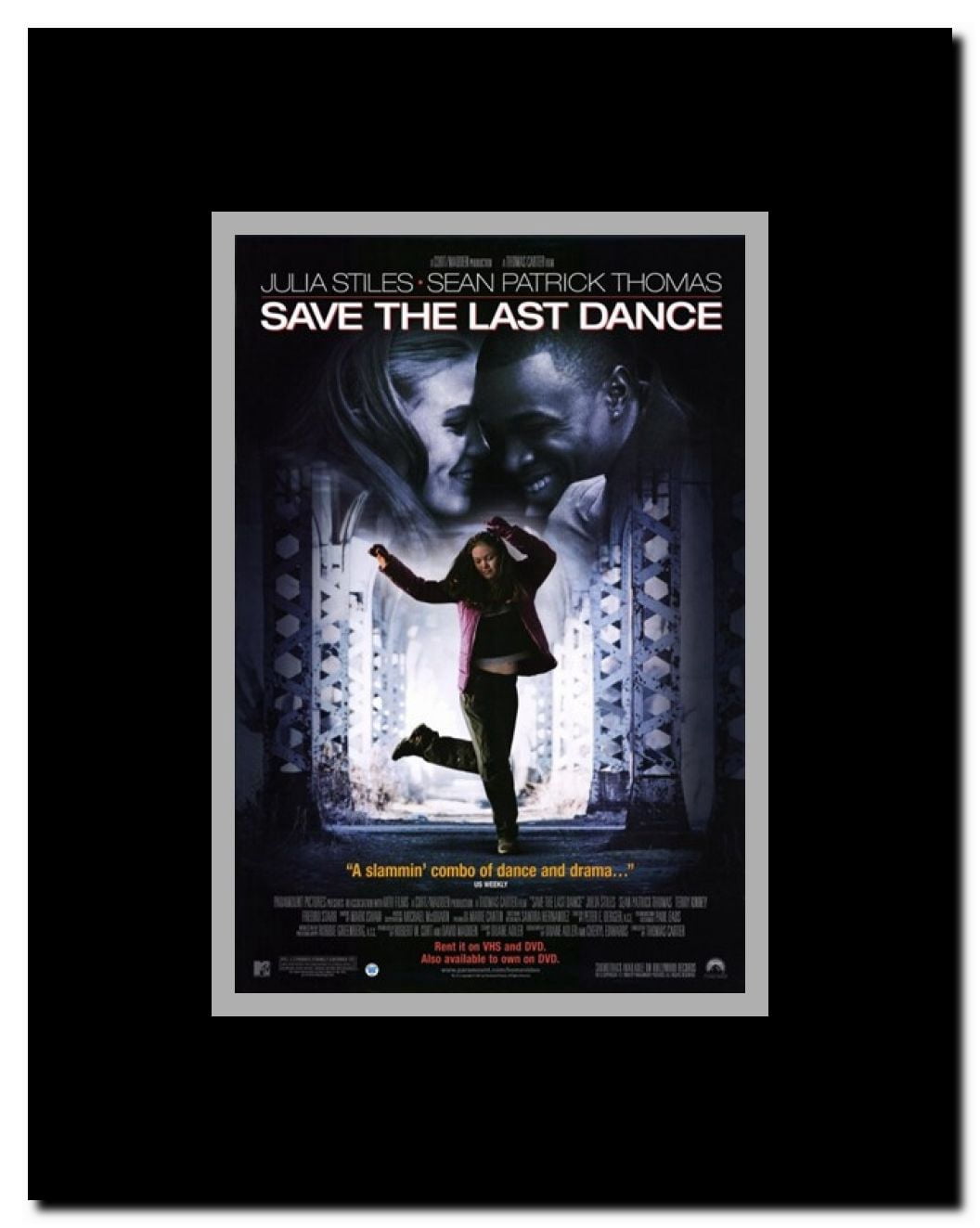 Save the Last Dance Framed Movie Poster