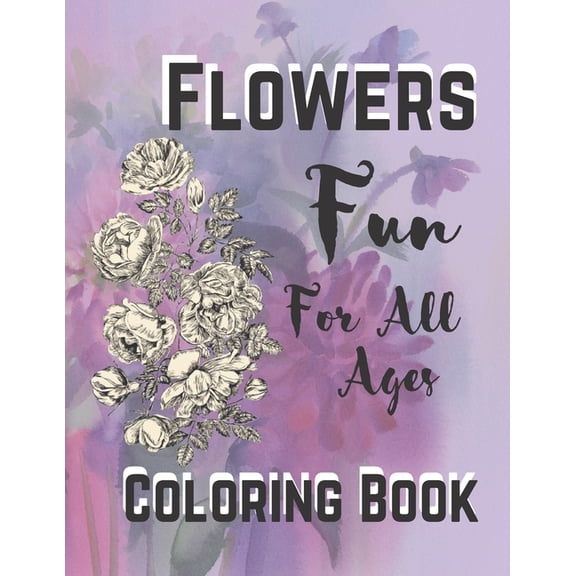 Save the Planet: Flowers Coloring Book: Save the Planet Series (Paperback)