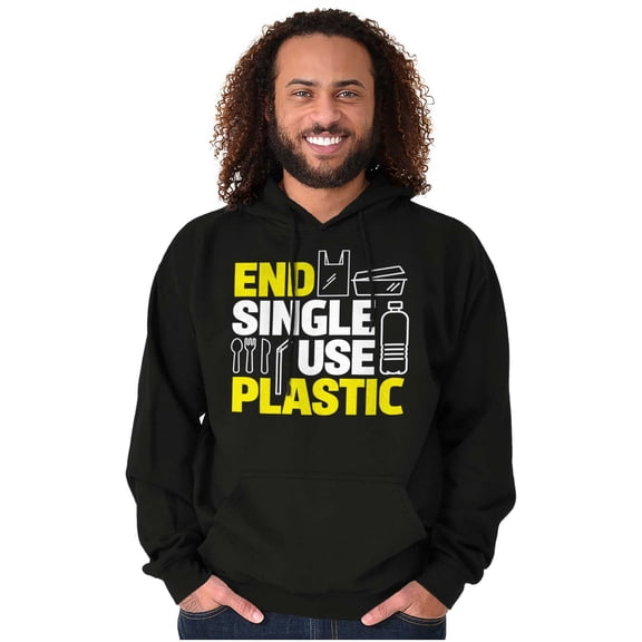 Save the Planet Go-Green Earth Day Hoodie Sweatshirt Women Men Brisco Brands S