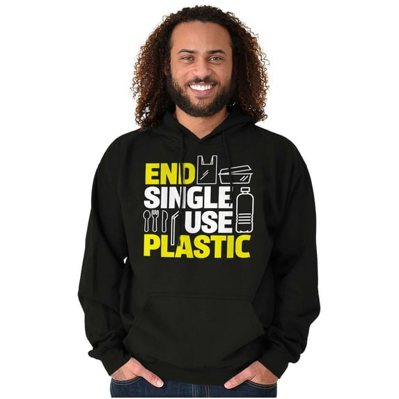 Save the Planet Go-Green Earth Day Unisex Plus Fleece Graphic Hoodie Brisco Brands 5X