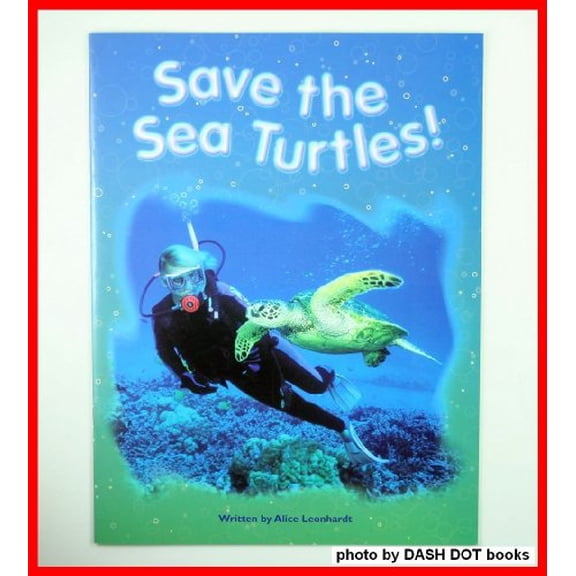 Pre-Owned Save the Sea Turtles Nf (Pair-It Books) Paperback
