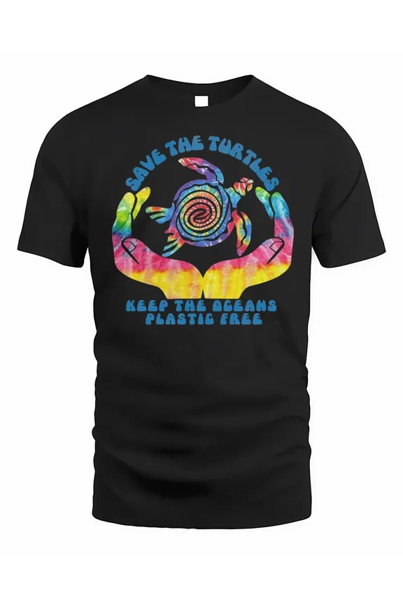 Save the Sea Turtles Shirt Keep Oceans Plastic Free Gift Shirt