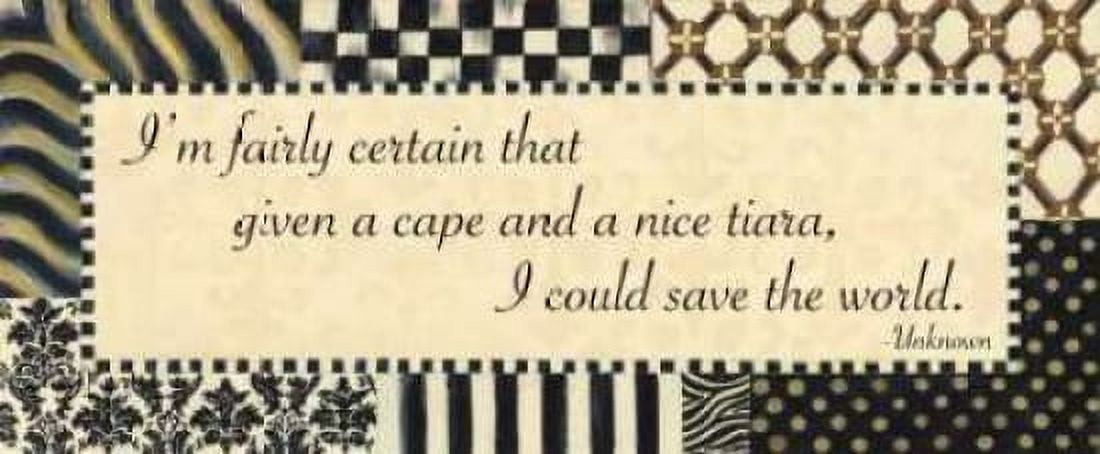 Save the World Canvas Art - Pamela Smith (10 x 20)