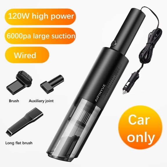 Save up to 50% Skegnu Car Wet And Dry Vacuum Cleaner On-board Vacuum Cleaner With Light for Car Home and Office Cleaning