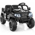 thumbnail image 1 of SaveJoy 24V 4 Seater Ride on Toys, Powered Ride on Cars w/ Four Wheels, Electric Car with Parent Remote Control for Toddlers Kids Girls Boys, Black, 1 of 11