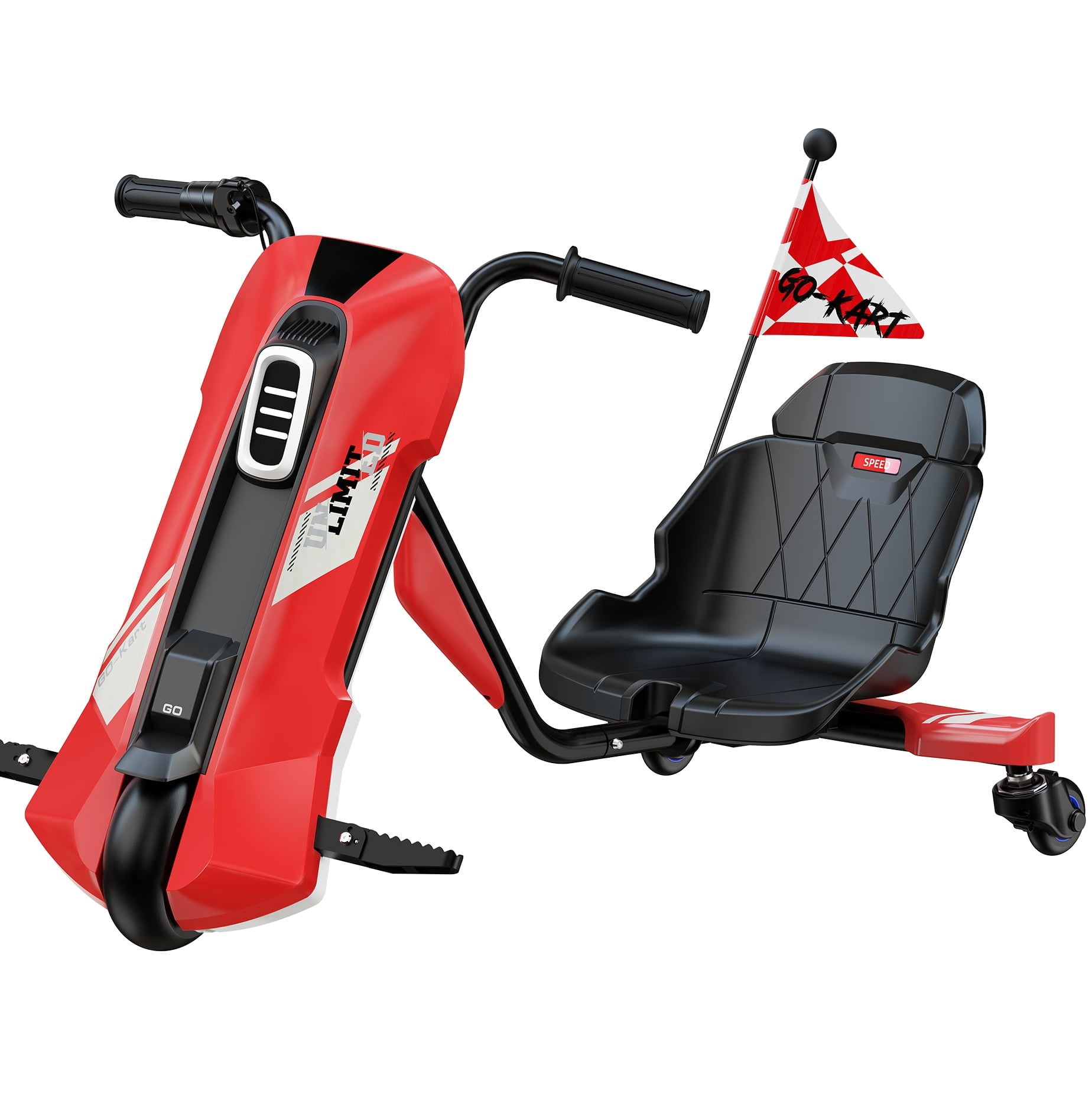 ORFELD 24V Kids Electric Go Kart,High-Power Battery Ride-On Toy