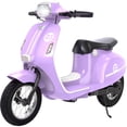 thumbnail image 1 of SaveJoy Kids Motorcycle 24V Retro Ride on for Ages 8+, LED Light-Up Electric Ride On Toy,Durable Outdoor Gift for Boys & Girls,Purple, 1 of 8