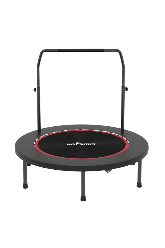 40'' Rebounder Trampoline for Adults, Mini Trampoline for Adults Kids, Exercise Workout Fitness Trampolines