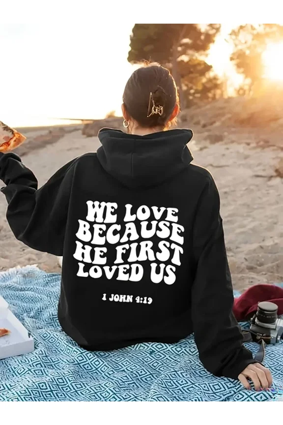 Saved By Grace Floral 1 Side Hoodie S-5Xl