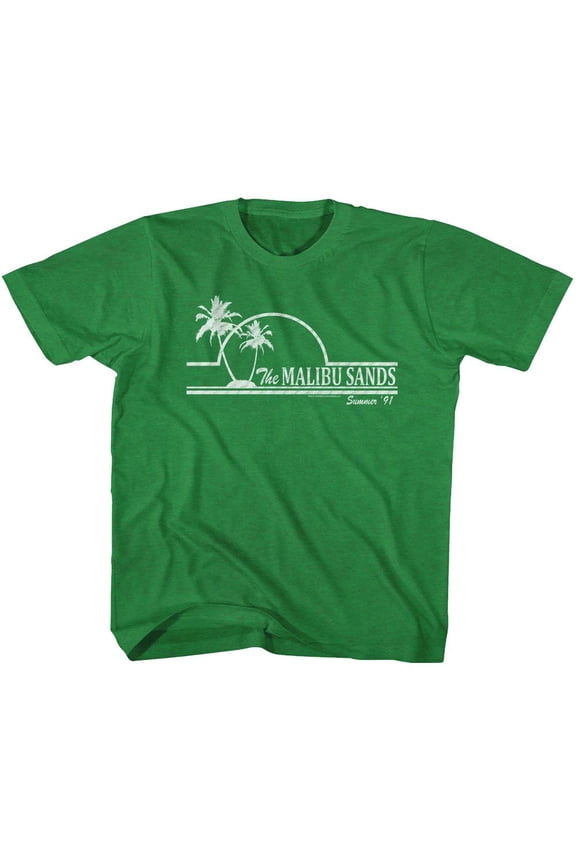 Saved By The Bell Malibu Sands Vintage Green Toddler T-Shirt