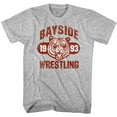 thumbnail image 1 of Saved By The Bell Bayside Wresting Gray Heather Adult T-Shirt, 1 of 2
