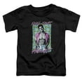 thumbnail image 1 of Saved By The Bell Heated Toddler T-Shirt Black, 1 of 1